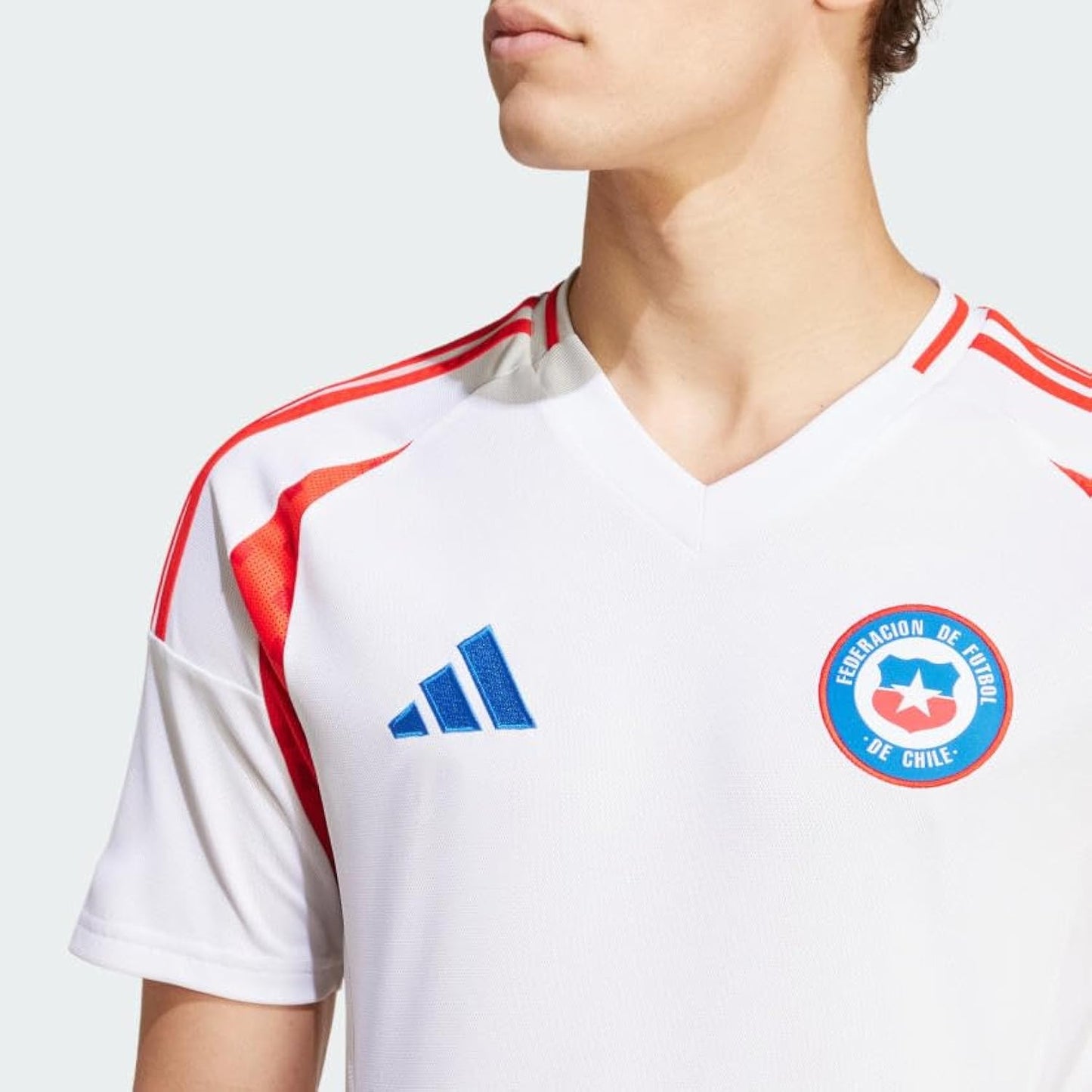 Camiseta Oficial Adidas Chile Visita 2024/25 | Segunda Equipación La Roja ⚽